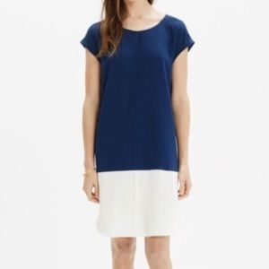 Madewell Colorblock Tunic Dress